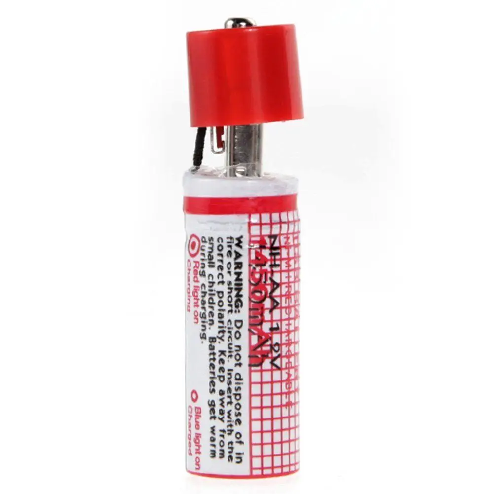 2 шт. USB батарея AA 1 V 1450mAh Ni MH ячеек аккумуляторная батарея|Перезаряжаемые батареи| |