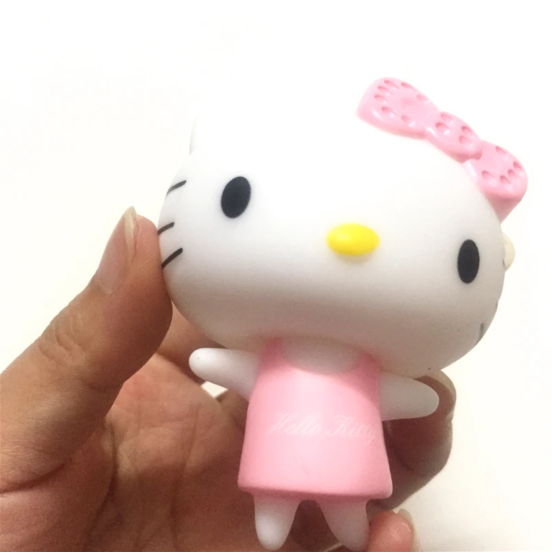 1 шт. розовый милый маленький колокольчик Hello Kitty с пряжкой подарок на день