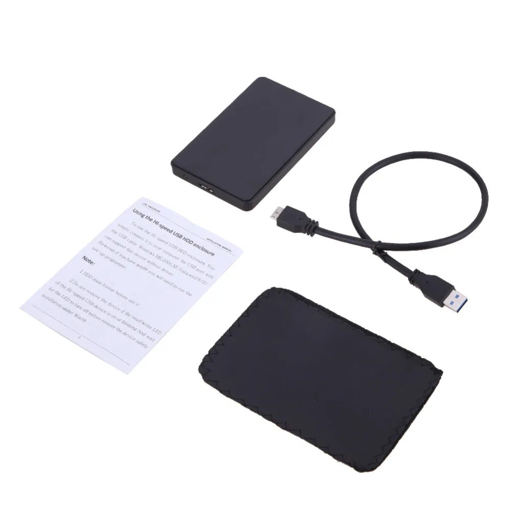 Корпус VKTECH Sata USB для жесткого диска HDD 2 5 дюйма корпус 3 0 SATA Hd внешний Caddy чехол