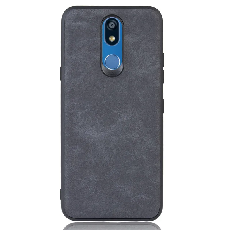 Для LG K40 5 7 дюймов Чехол жесткий ТПУ ПУ Кожаный противоударный чехол для телефона K