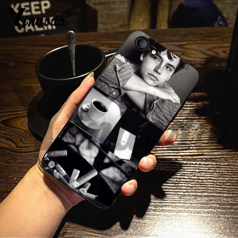 Yinuoda для iphone 7, 6 X, чехол, американский ТВ, серия ривердейл, Cole sprouuse, мягкий чехол для телефона, для iPhone 7, 6 X, 8, 6s Plus, 5, 5S, SE, 5C