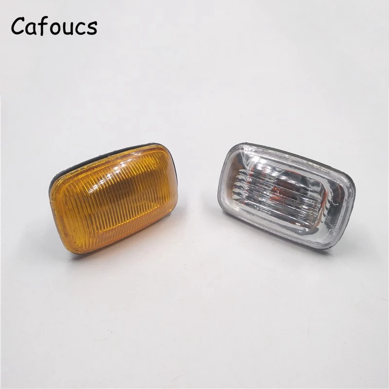 

Cafoucs Car Fender Side Marker Indicator Light For Toyota Land Cruiser LC80 LC90 LC100 3400 4500 4700 Turn Signal Lamp