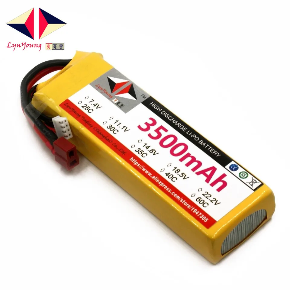 Аккумулятор HX Lipo 2S 7 4 В 3500 мАч 25C 30C 35C 40C 60C для радиоуправляемого дрона