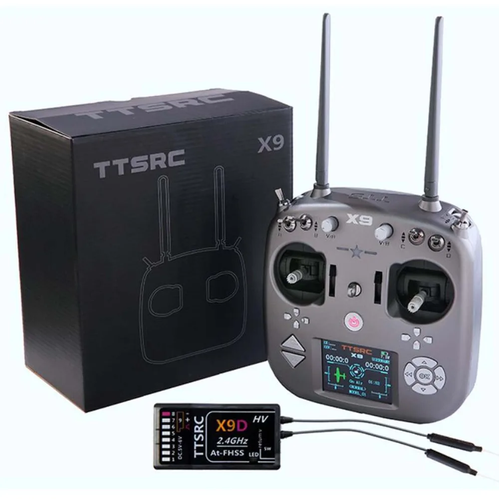 Новый пульт дистанционного управления TTSRC X9 2 4G 9CH приемник передатчика 8 дюйма