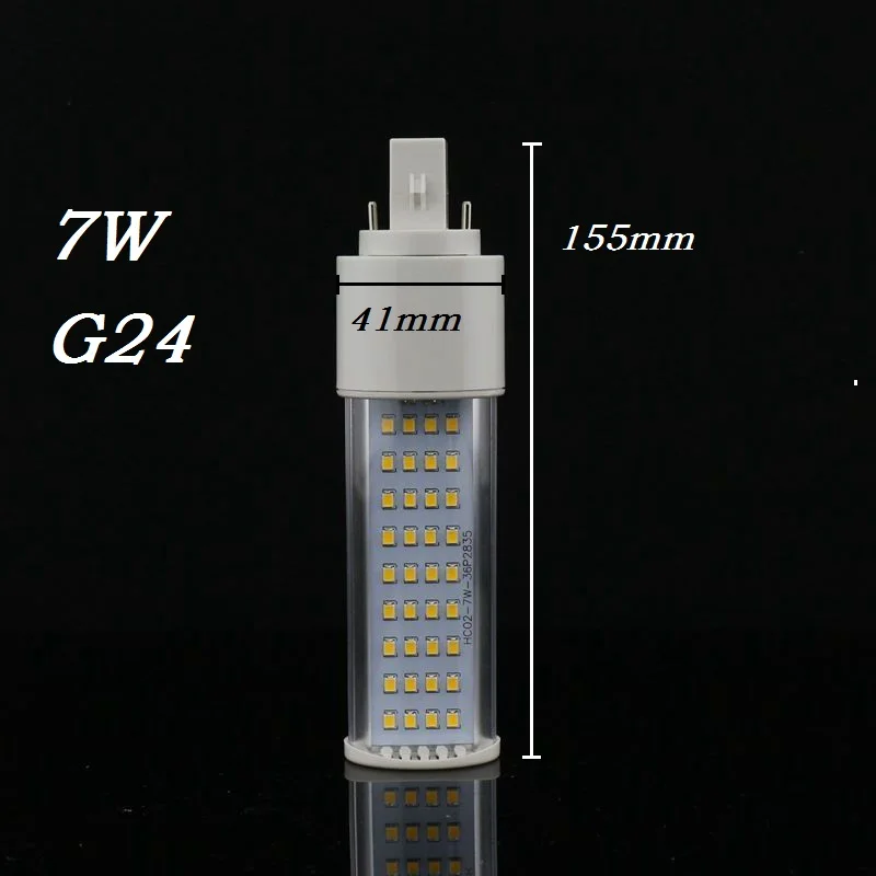 5 шт./лот Вт 7 9 12 E27 B22 E14 G24 из светодиодов кукуруза лампа Bombillas SMD 2835 прожектор 180