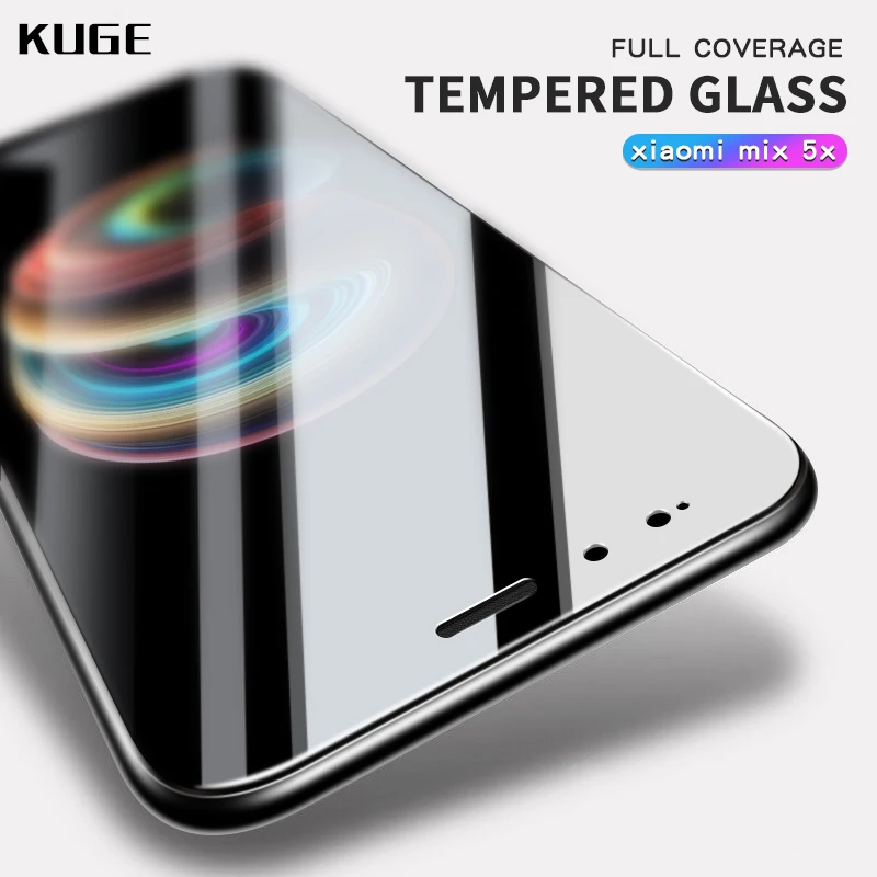 Закаленное защитное стекло KUGE xiaomi mi a1 с полным покрытием защитная пленка для
