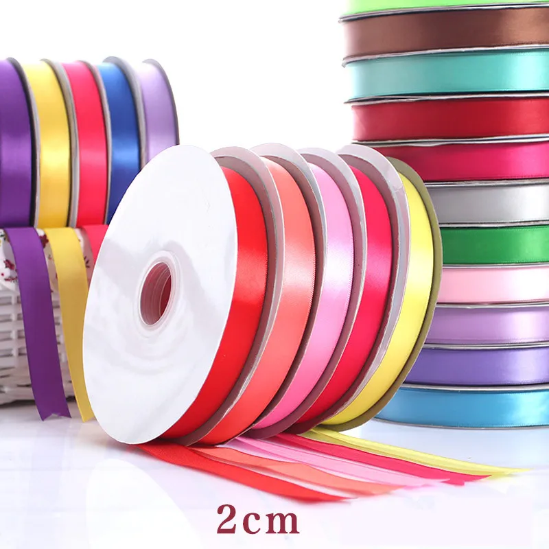 Шелковая атласная лента 20 мм 25 ярдов 22 м|25 yard|silk satin ribbonsatin ribbon |