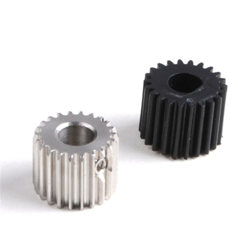 

1pcs Titan extruder gear 0.5 modulus 22 teeth OD 12mm stainless steel or ABS for 3D printer parts