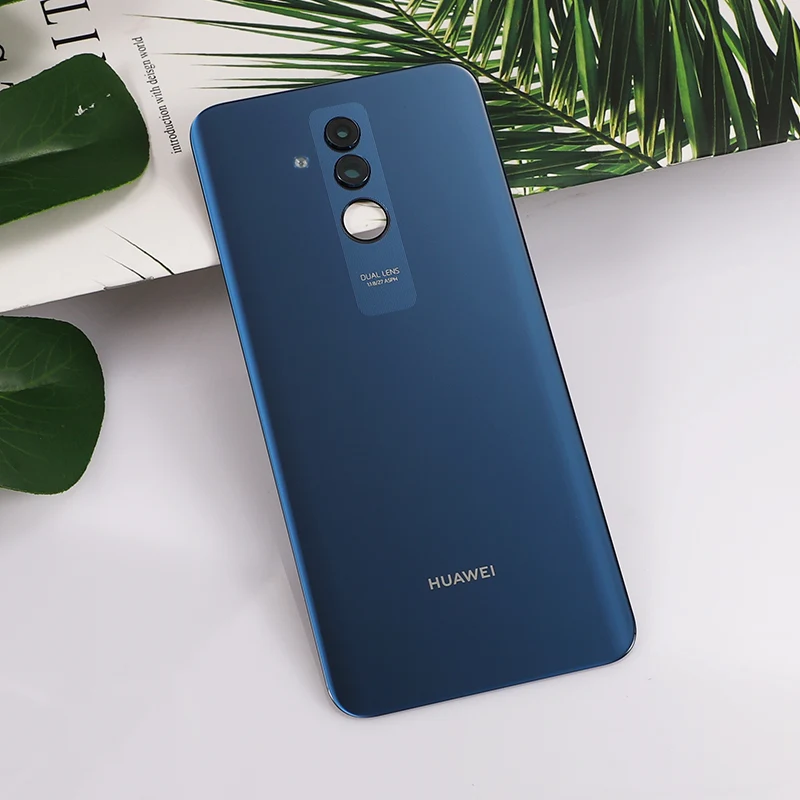 Mate20 Lite оригинальный корпус для Huawei Mate 20 стеклянная задняя крышка батарейного