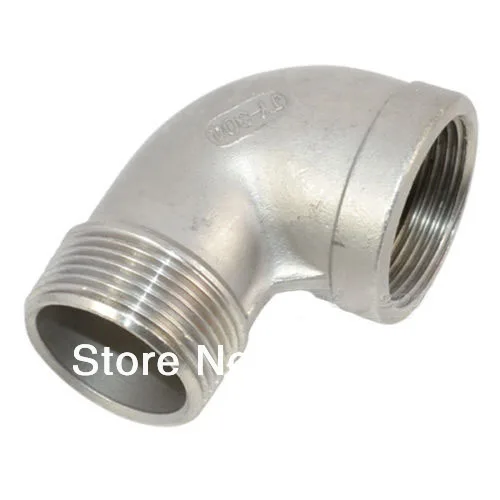 

New Arrival SS304 Stainless Steel 1-1/2" Female x 1-1/2" Male street Elbow Pipe Fitting threaded