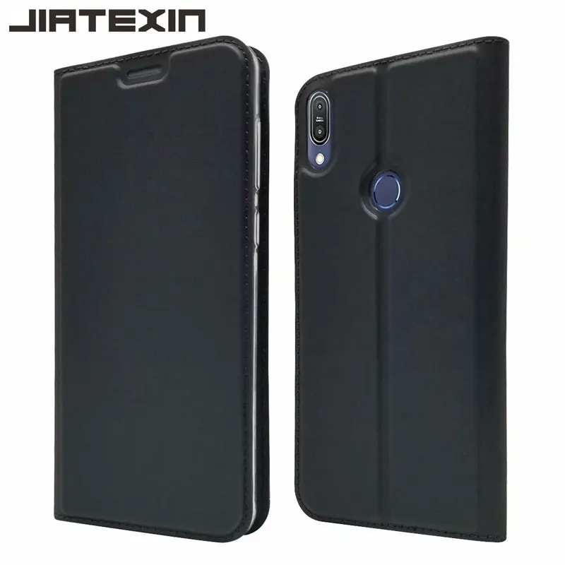 JIATEXIN Магнитный Filp из искусственной кожи чехол для Asus Zenfone Max Pro (M1) ZB601KL/ZB602K с карта