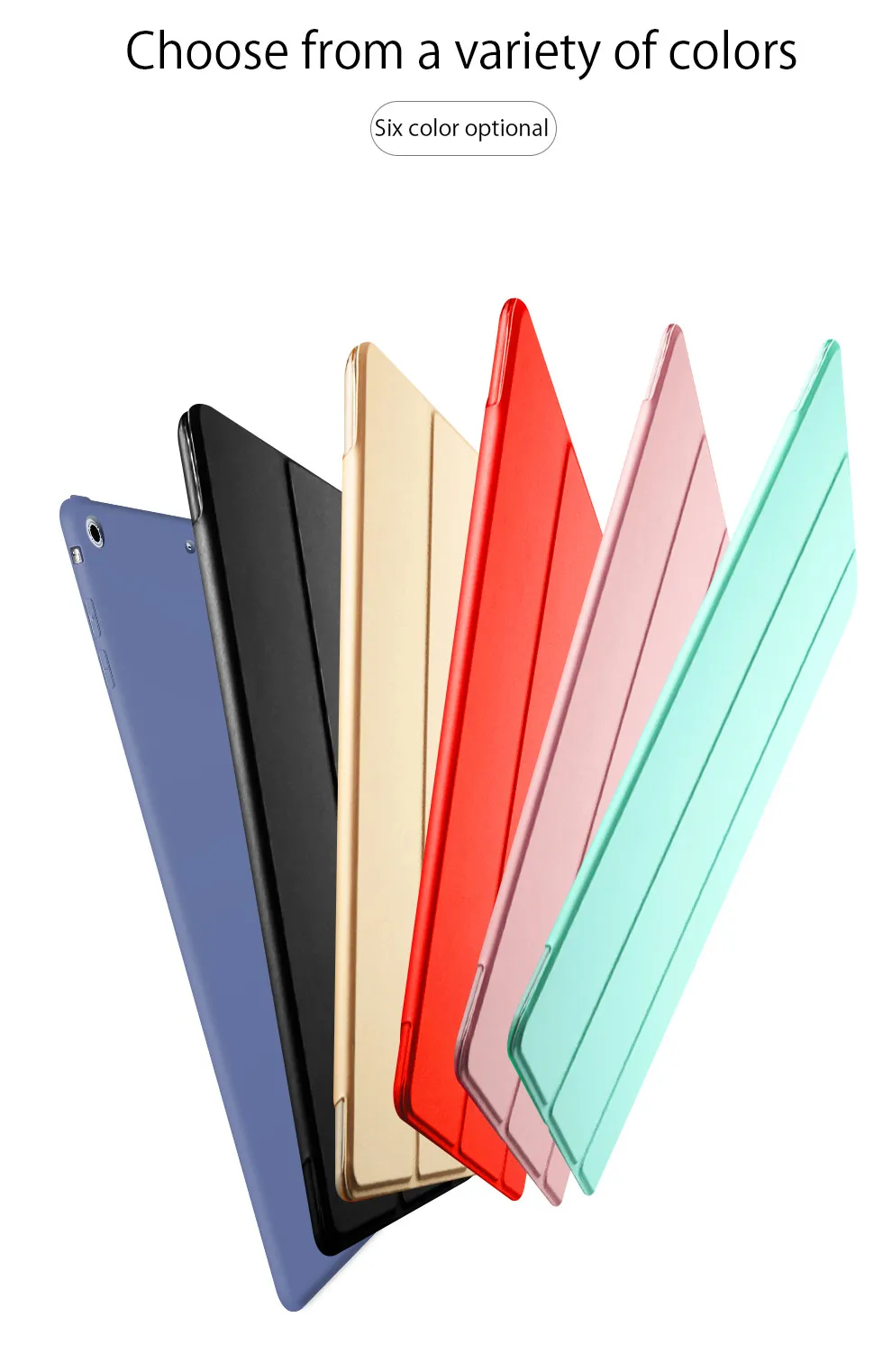Тонкий чехол подставка для iPad Air 1 Smart Flip Auto Wake Up Sleep Мягкий защитный из ТПУ 5|for ipad