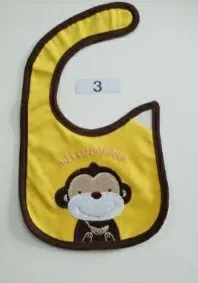 Трехслойный водонепроницаемый детский нагрудник хлопковые Мультяшные Детские