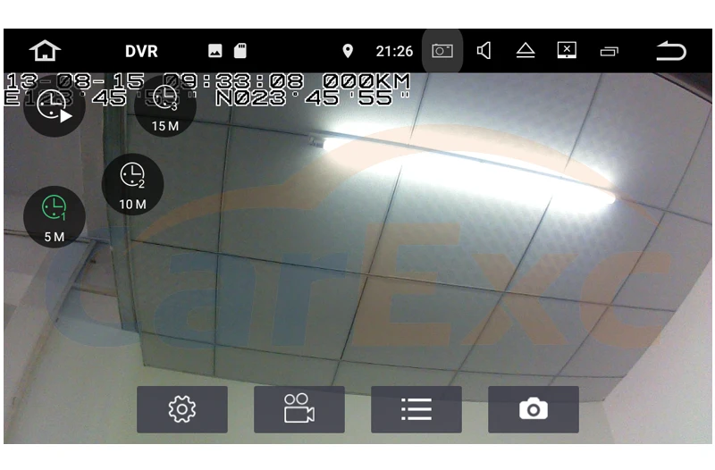 Автомобильная фронтальная камера на USB 2 0 цифровой видеорегистратор DVR для Android 4 6
