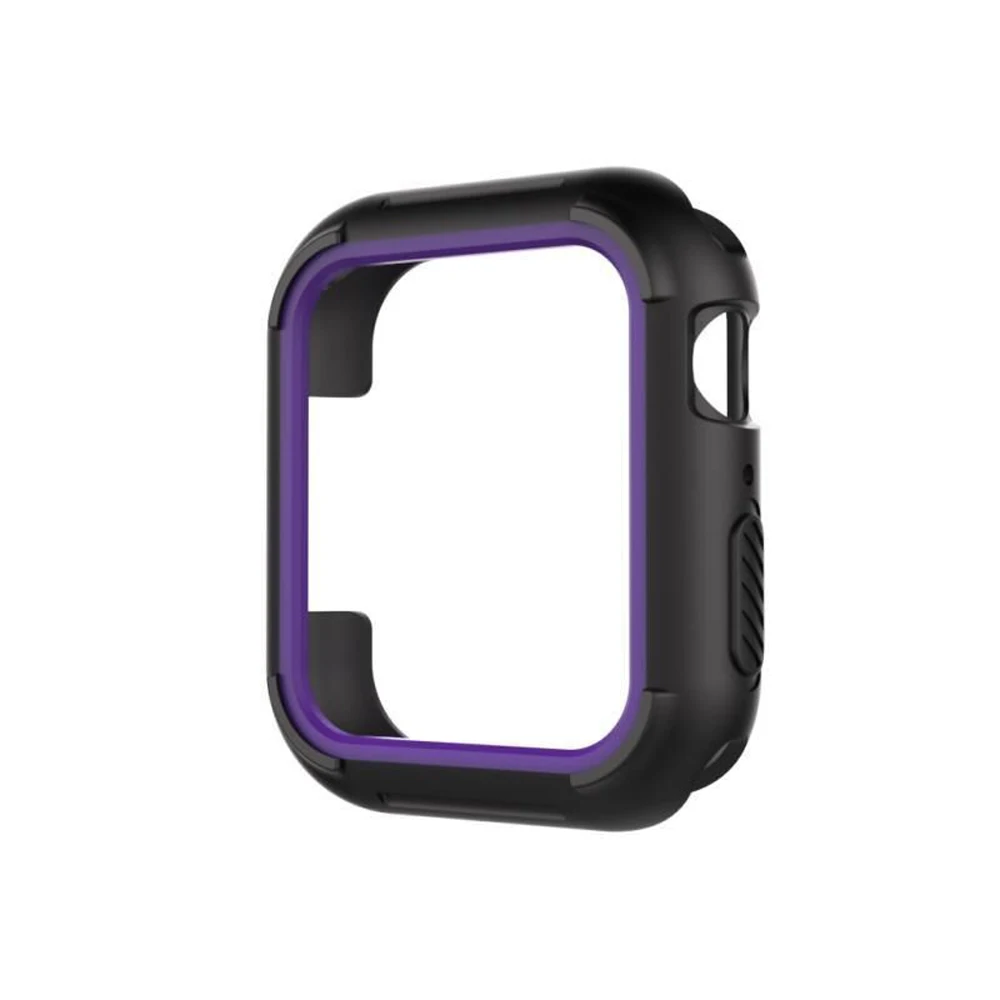 Защитный чехол для Apple watch 4 44 мм 40 iwatch band series сменный силиконовый защитный из ТПУ с