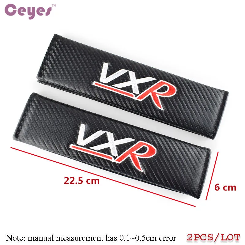 Ceyes Car Styling Emblems Seat Belt Cover Case For Vauxhall VXR Corsa Astra Vectra Zafira Accessories Car-Styling 2pcs/lot | Автомобили и