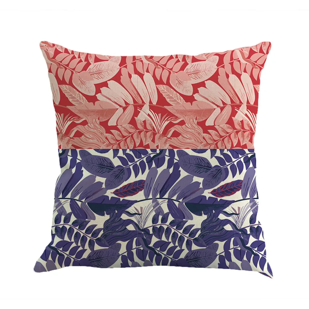 Экологичные подушки для дивана Цветная смесь Подушка уютная Геометрическая