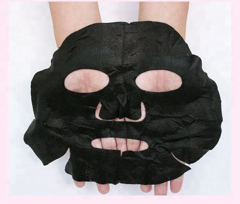 

10Pcs Skin Care Cherry Blossoms Black Mask Long Lasting Anti-Aging Smoothing Fine Lines Wrinkles Moisturizing Facial Sheet Mask