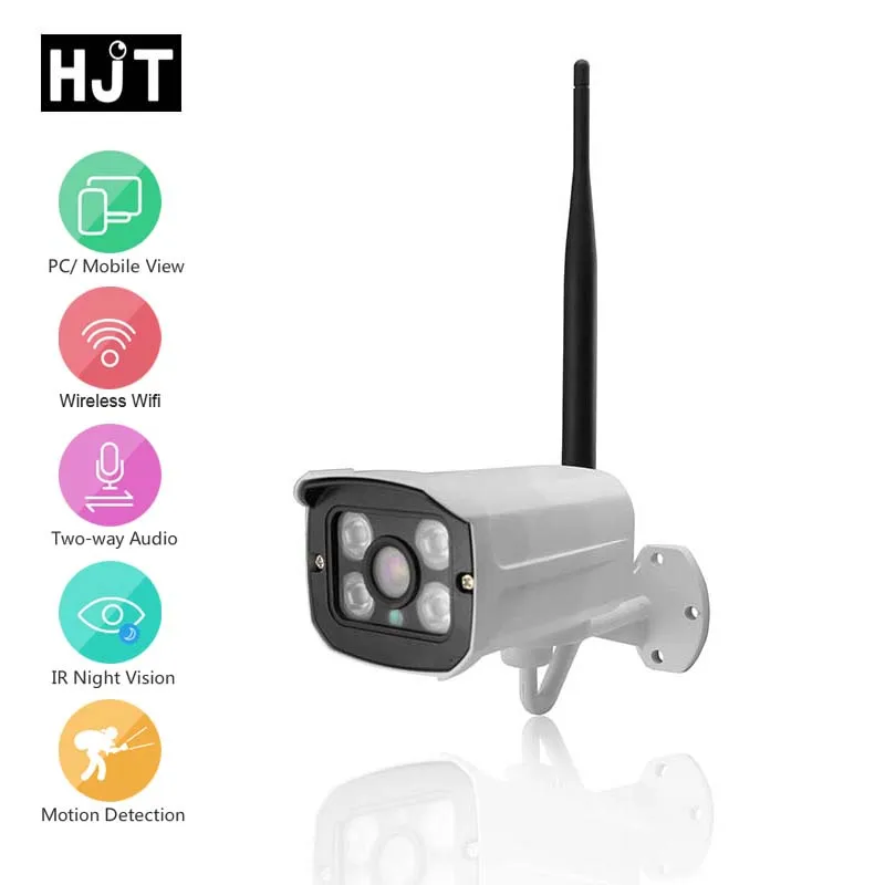 HJT Full HD 1080P 2.0MP беспроводная Wifi ip камера аудио сетевая безопасность ИК ночное