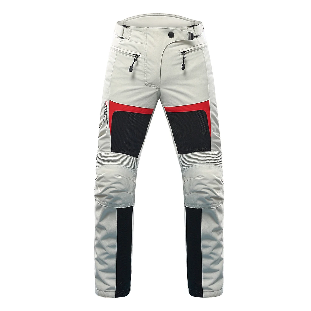 Gray Pants DUHAN мотоциклетная куртка+ мотоциклетные штаны, комплект, Женская дышащая мотоциклетная куртка, Jaqueta Moto, мотоциклетная куртка - Цвет: Gray Pants