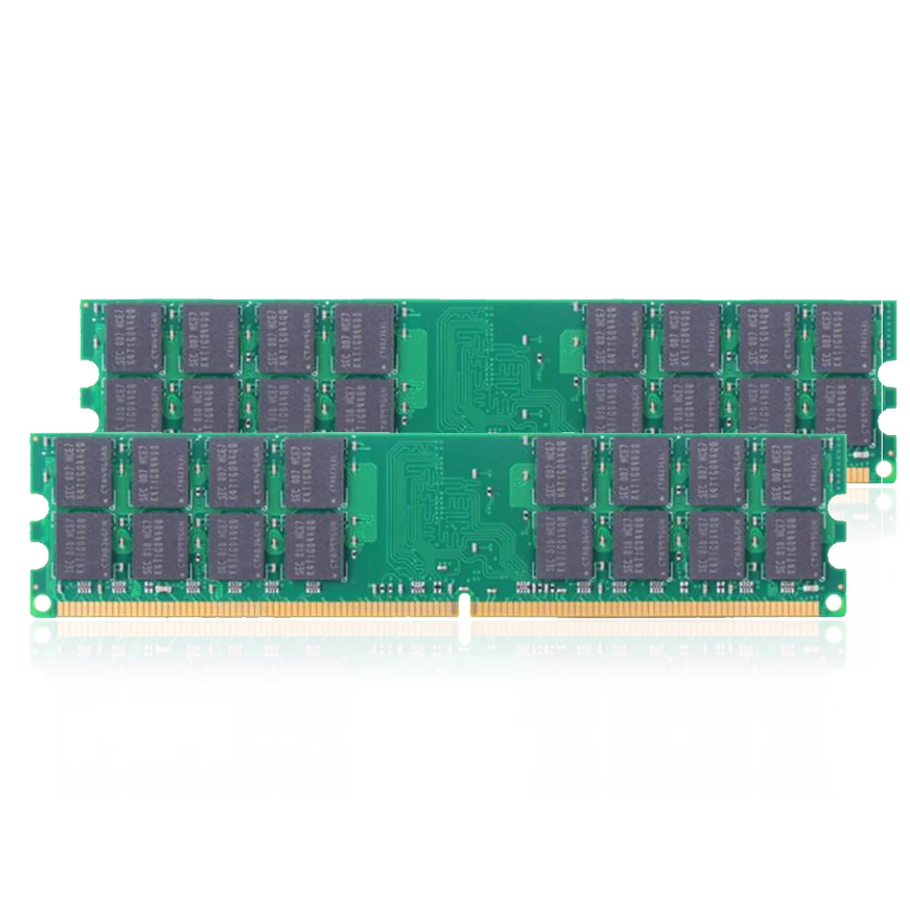JZL Memoria 4 Гб* 2 = 8 Гб PC2-6400 DDR2 800 МГц 240-PIN настольный компьютер DIMM оперативная память совместима с 667 533 МГц для процессора AMD
