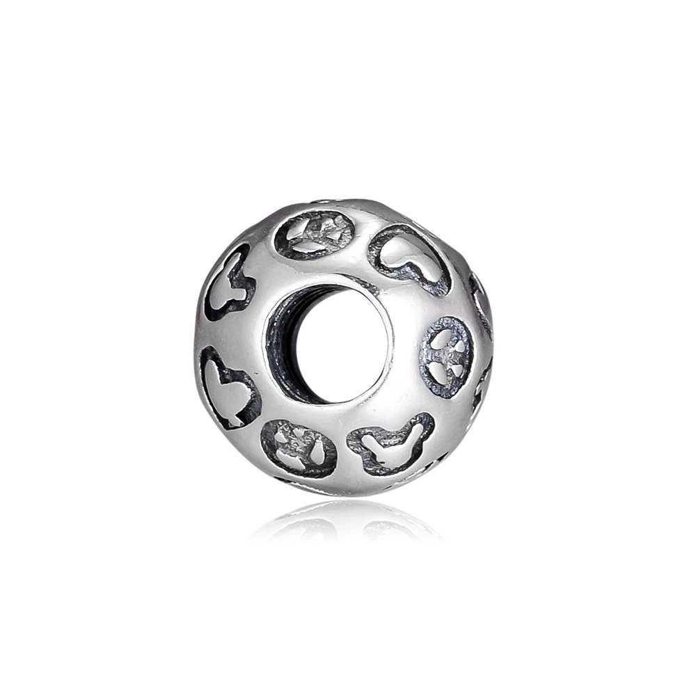 CKK Beads Charms Peace &amp Love Silver 925 Original Fits Pandora Bracelet Sterling Jewelry Making Charm Bead | Украшения и