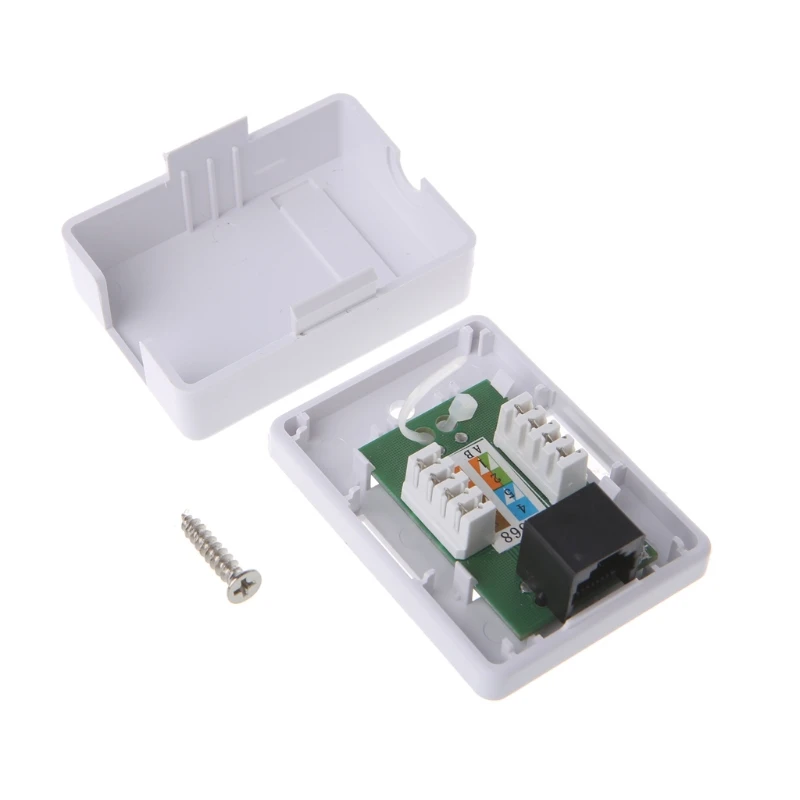 Cat5e RJ45 8P8C HM HB01 модель UTP неэкранированная однопортовая настольная