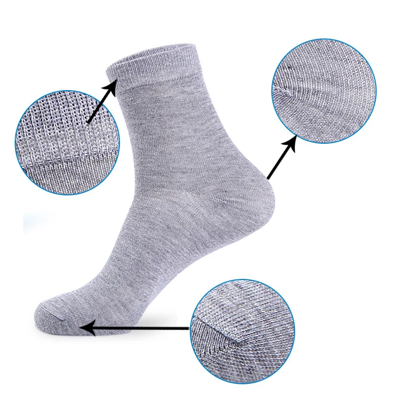 Носки мужские хлопковые антибактериальные 5 пар на осень/зиму|brand men socks|fashion socksmen