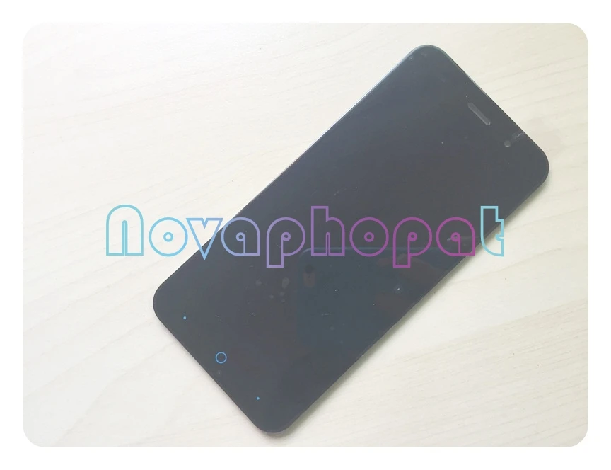 Novaphopat Черный сенсорный экран для ZTE Blade X7 D6 V6 Z7 T660 T663 ЖК дисплей с сенсорным экраном