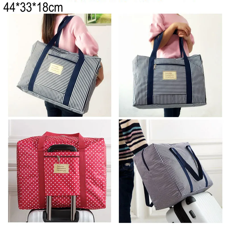 

Large Capacity Oxford Cloth Portable Storage Bags Clothes Sweater Organizer Ziplock Bag Closet Organizer Clothing Storage Bag