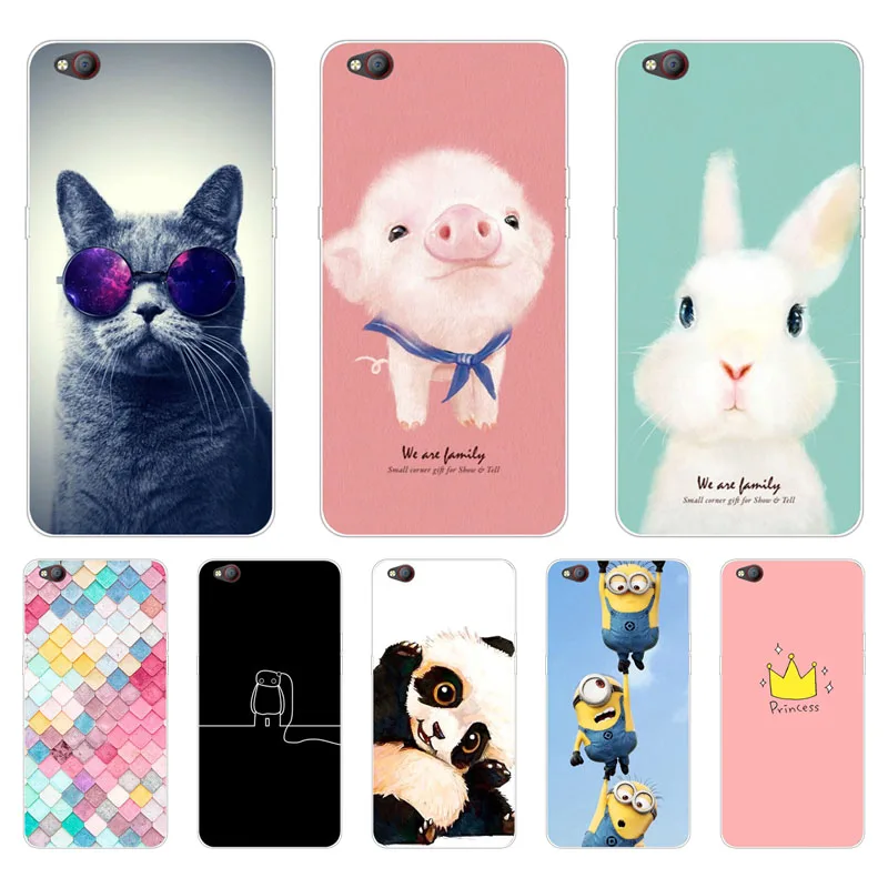 Zte nubia m2 lite Case Silicon Painted animals Painting Soft TPU Back Cover for protect Phone cases shell |