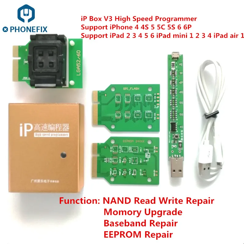 Программатор Naviplus Pro3000S JC Pro1000S P7pro PCIE8 NAND Flash HDD инструмент для чтения и записи iPhone X 8