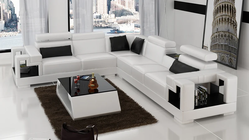 Современный кожаный угловой диван для гостиной Германия 0413 K5001B|corner sofa set|sofa setmodern