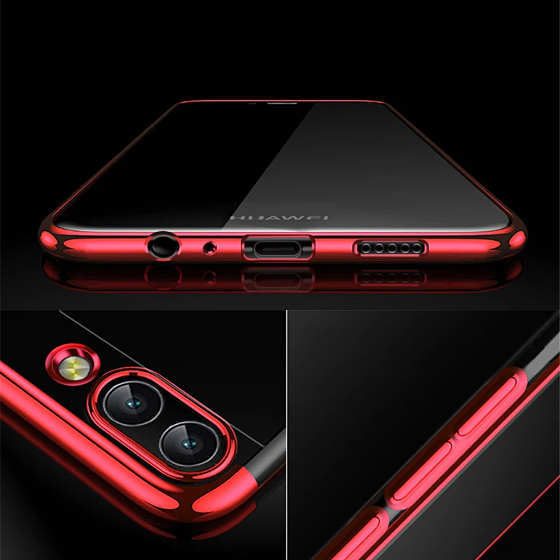 Избыточный ветер для Huawei PSmart 2019 чехол телефона прозрачный мягкий силиконовый
