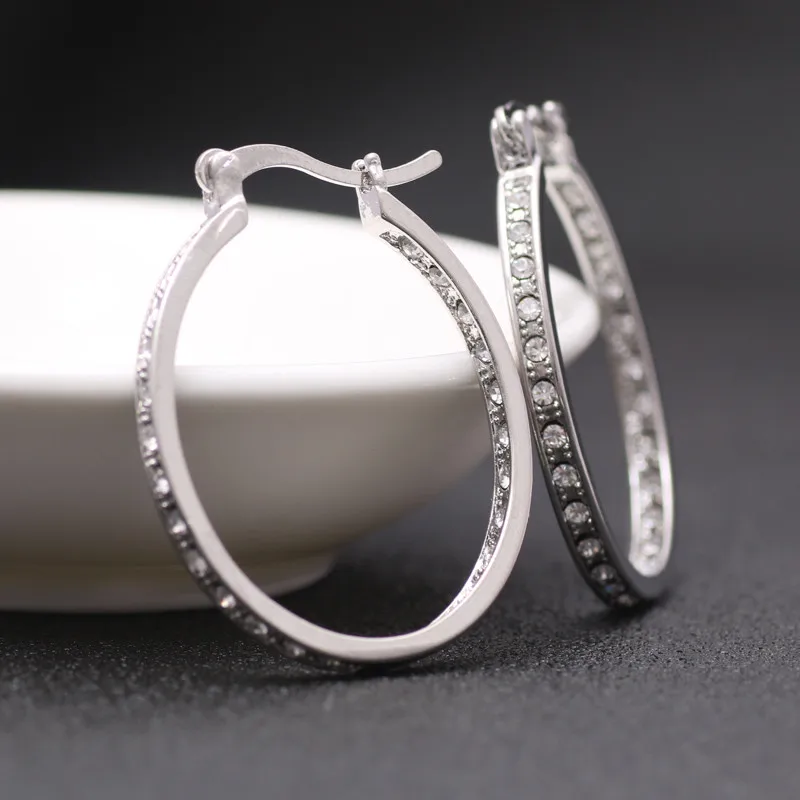 Серьги кольца женские модные золотые для свадьбы 2019|Серьги-кольца| |