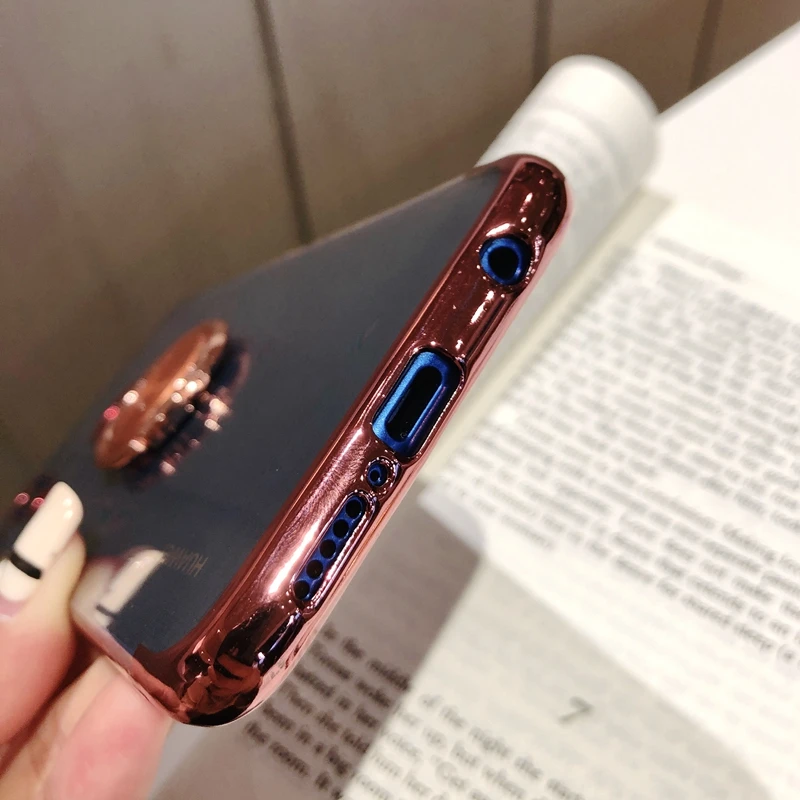 Чехол-подставка для huawei P20 P10 lite Nova 3 mate 20 Pro чехол s металлический магнитный чехол-держатель для huawei P30 Pro Y9 mate 10 Чехол