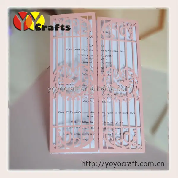 10 шт./партия свадебные пригласительные открытки с лазерной резкой внутренней