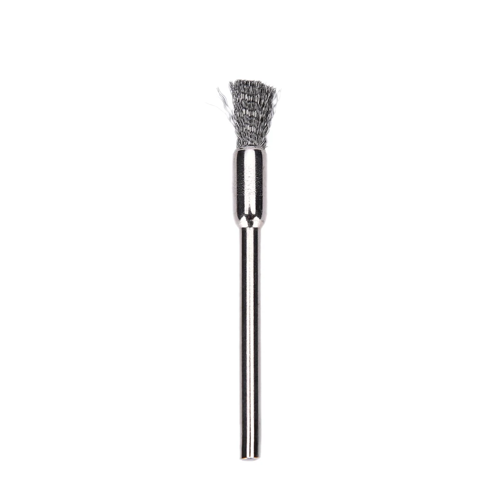 10 шт. хвостовик рулевой щетки для дрели 5 мм|tool accessories|wire wheel brushbrass wire brush |