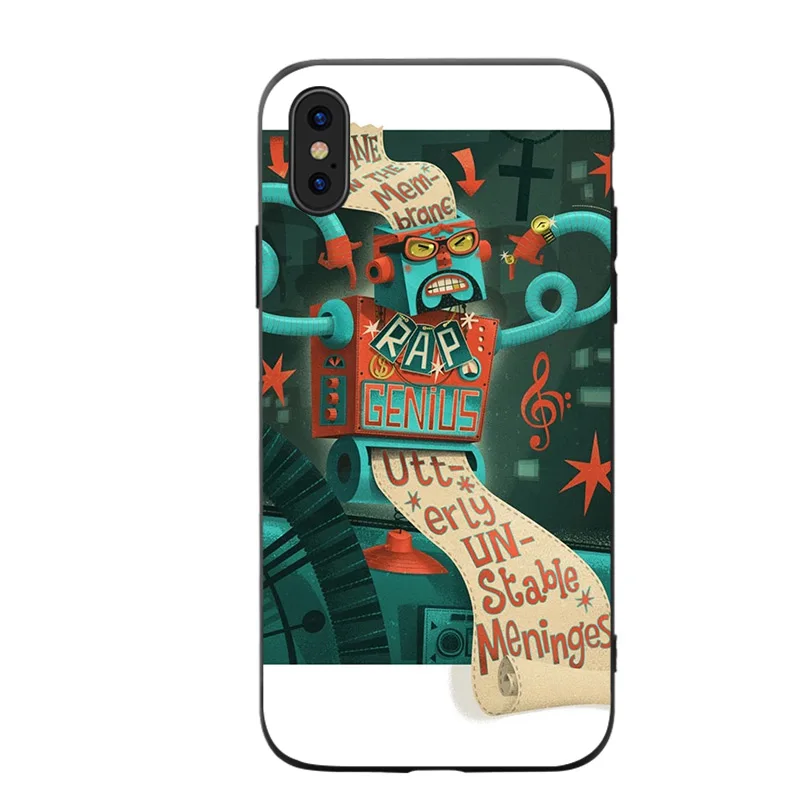 Милые Мультяшные чехлы для телефонов iphone X XR XS MAX 6 S 7 8 Plus TPU 5SE | Мобильные телефоны и