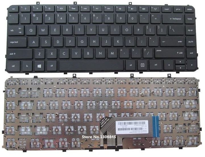 

SSEA New US Keyboard For HP Envy 4 Envy 6 Envy6 4-1000 4-1100 4-1200 6-1000 6-1100 6-1200 Laptop black Keyboard