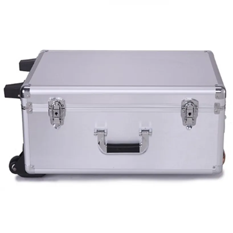 Роскошный чемодан на колесиках из алюминиевого магниевого сплава деловой