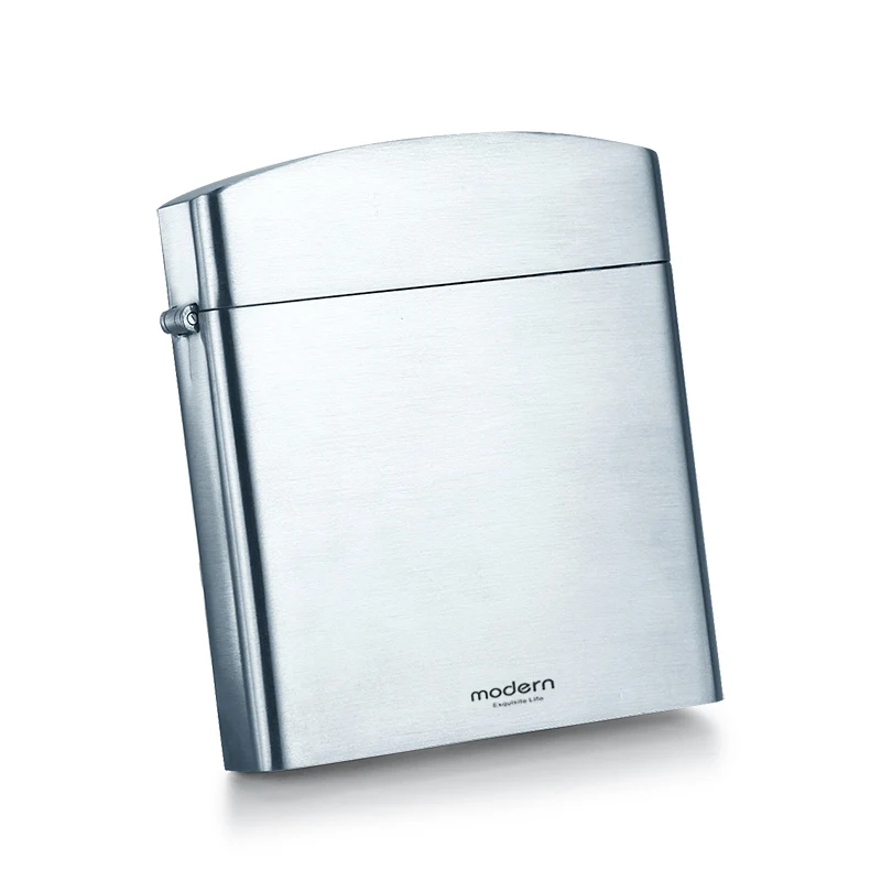 Немецкий современный креативный мужской портсигар джентльмена из нержавеющей