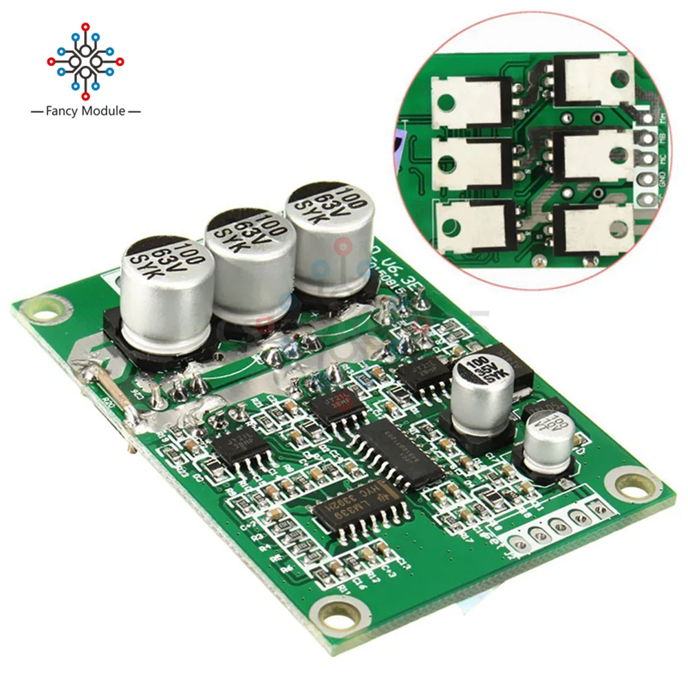 Контроллер бесщеточного двигателя 12 В 24 36 500 Вт|board board|board controlboard motor |