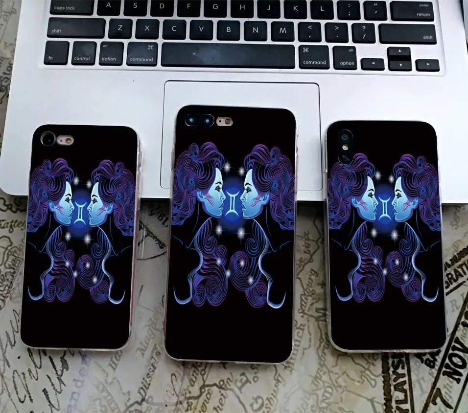 Чехол Dreamlike со знаками Зодиака для iPhone X, 5 S, 5S, XR, XS, Max, SE, 6, 6 S, 7, 8 Plus, мягкий силиконовый чехол для телефона, Fundas