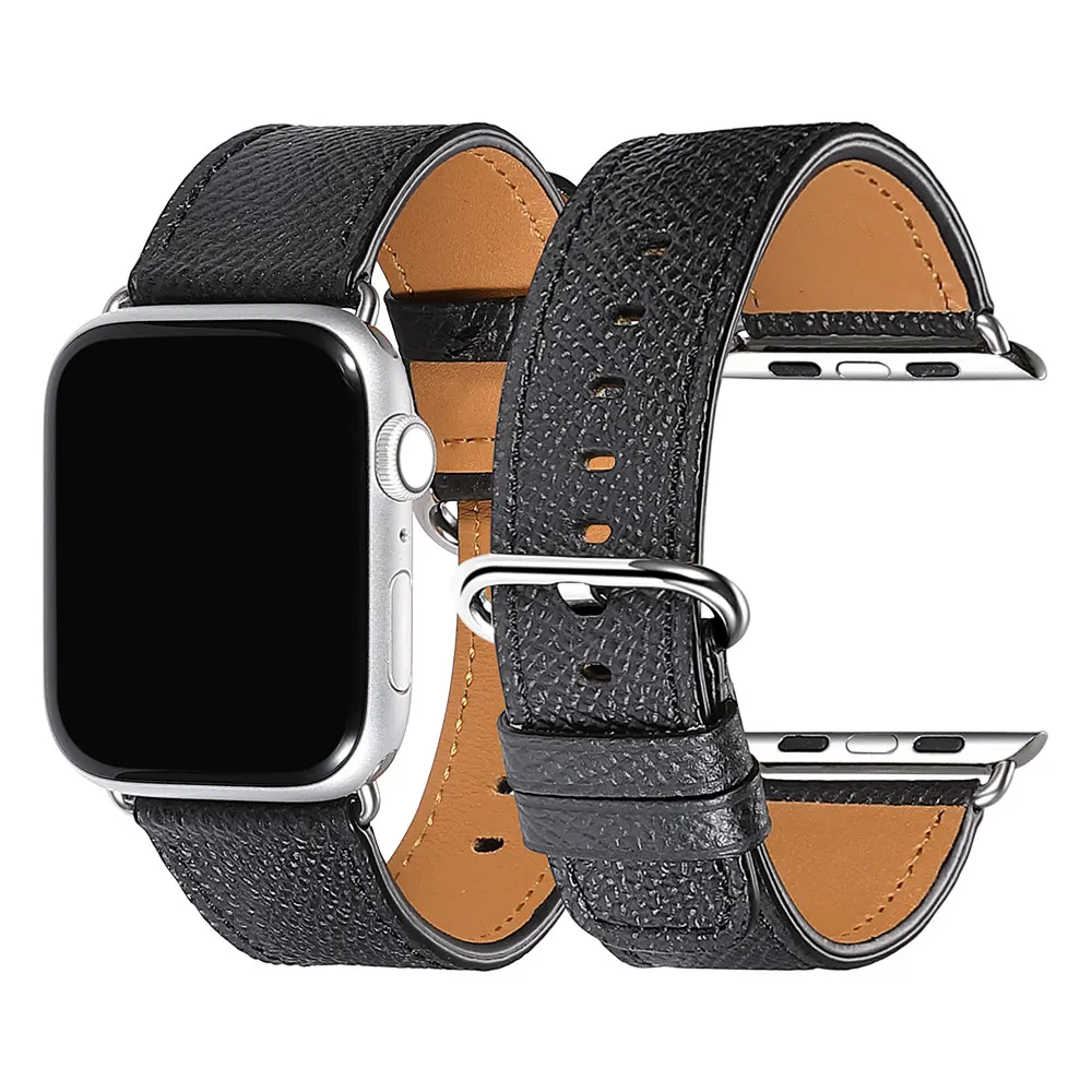 Ремешок для Apple Watch 38 мм 40 мм 42 мм 44 мм, высококачественные Ремешки для наручных часов iWatch серии 4/3/2/1