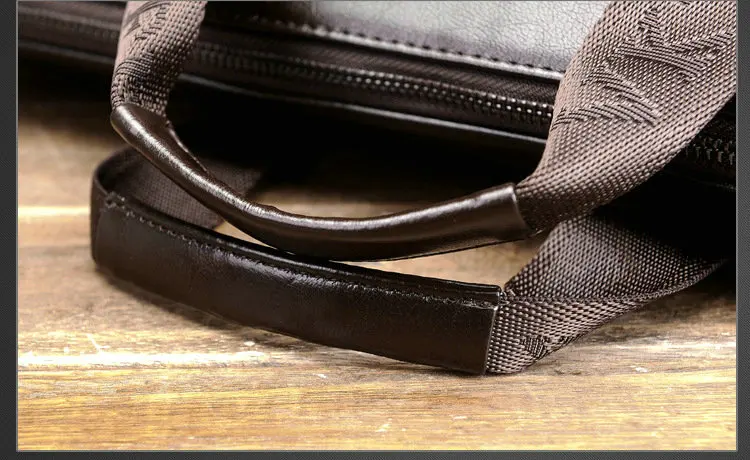 Мужской портфель из яловой кожи, сумка 14 дюймов, портфель для ноутбука, сумка через плечо, мужская деловая сумка, портфель