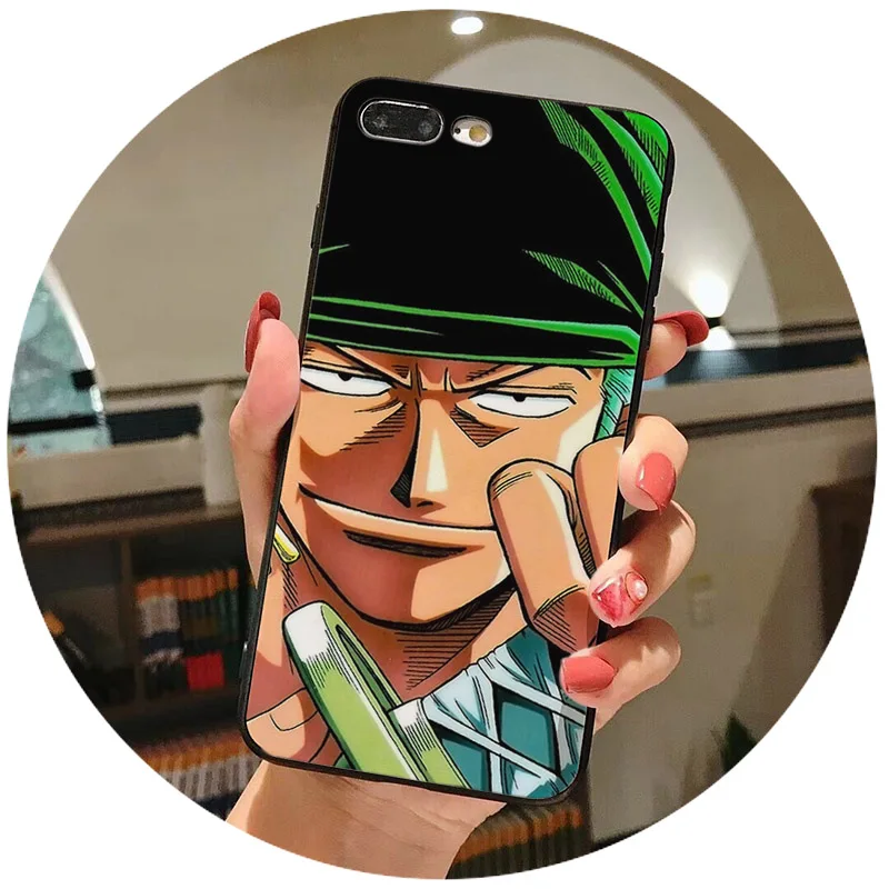 Аниме цельный Силиконовый мягкий прозрачный чехол для телефона iphone xr xs x xsmax
