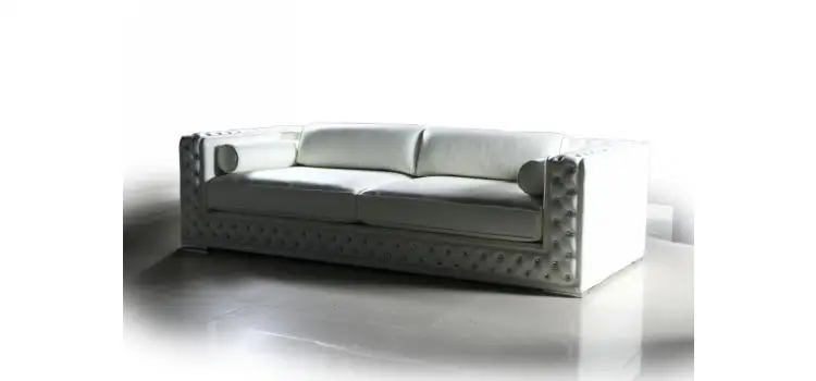 Жемчужно бежевый кожаный Французский Королевский диван для гостиной горячая