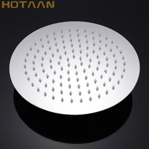 Бесплатная доставка, роскошная круглая насадка для душа 10 дюймов 25x25 см, насадка для душа из нержавеющей стали, насадка для душа в ванную комнату