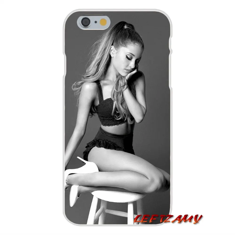 Силиконовые чехлы 2018 сексуальные для девочек Ariana Grande Pop Star Samsung Galaxy S3 S4 S5 MINI S6 S7 edge S8